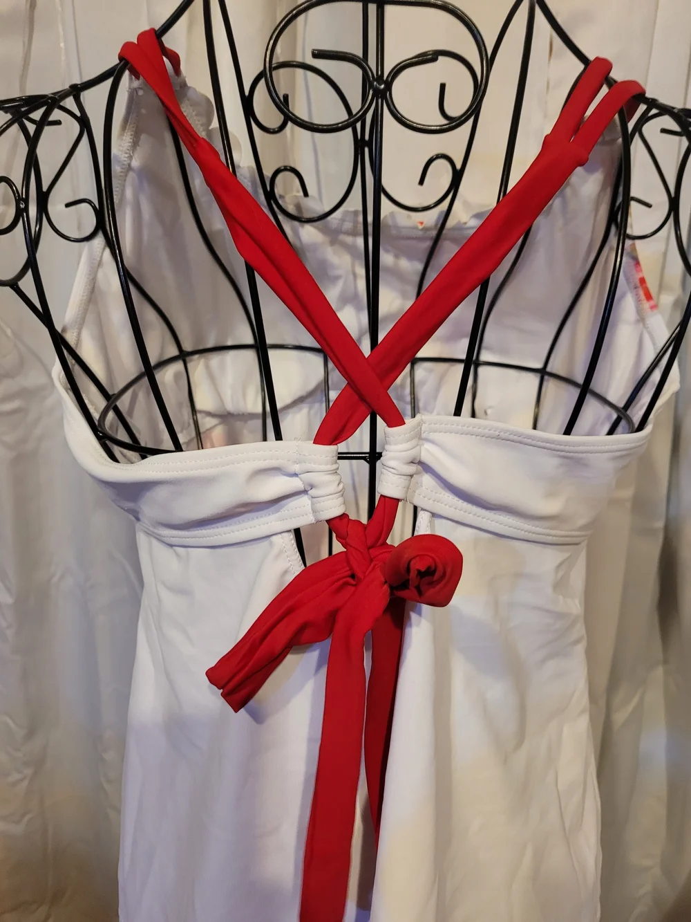 Amazon white tankini